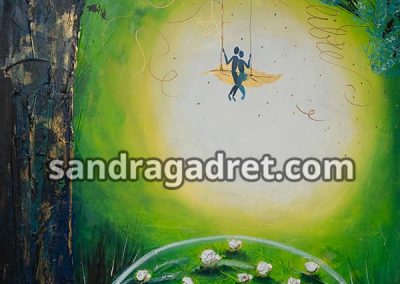 On s&rsquo;en balance – 140×100 cm – Disponible