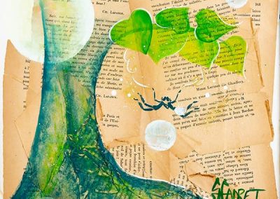 La vie est belle – 30×30 cm – Disponible