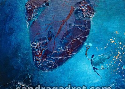 Un ange passe – 115×75 cm