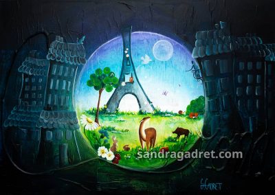Souviens-toi, c&rsquo;était en 2020 – 100×140 cm – Disponible