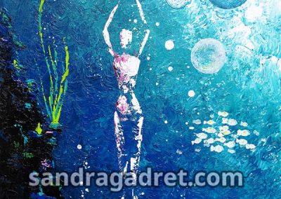 Emergence – 92×73 cm – Disponible