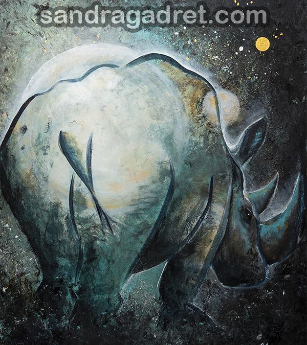 Balade nocturne – 81×65 cm