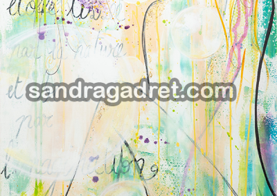 Mademoiselle Printemps – 81×54.5 cm – Disponible