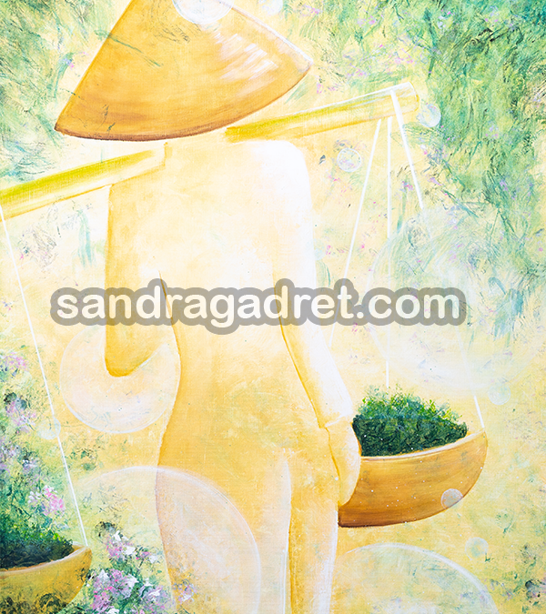 Paniers d&rsquo;humanité – 130×81 cm – Disponible