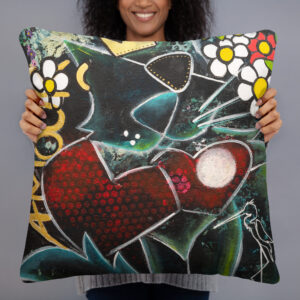 Coussin Coeur de pirate