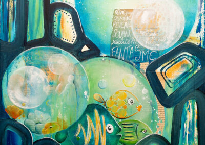 Dans quel étaj&rsquo;erre – 70×50 cm – Disponible