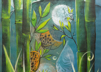 Majestueuse apparition – 120×60 cm – Disponible