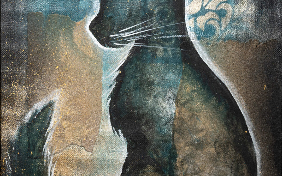 My cat – 24×32 cm – Disponible