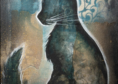 My cat – 24×32 cm – Disponible