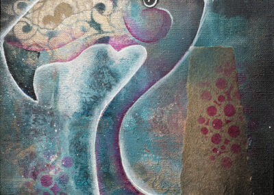 The Flaming – 33×24 cm – Disponible